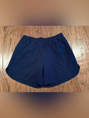 Born Primitive Women’s Running Shorts with Inner Liner Navy Blue XS